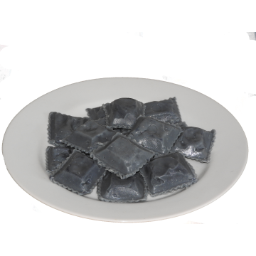 Massa de Azeitona Preta com  Recheio Mascarpone