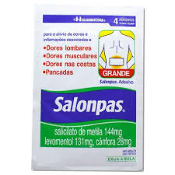 Salonpas Emplastro Pequeno c/ 4 Adesivos
