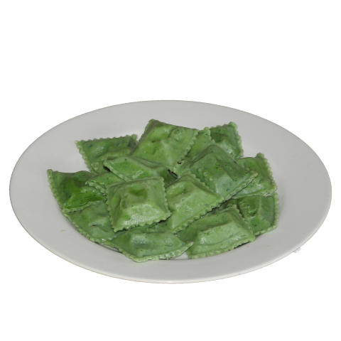 Massa de Espinafre com  Recheio Costela