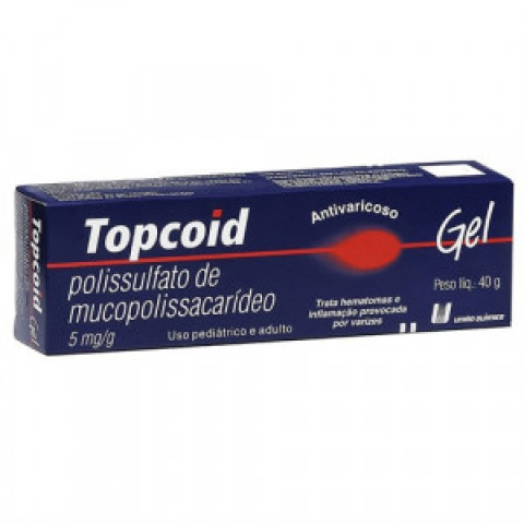Topcoid 500 Gel 5mg/g 40g